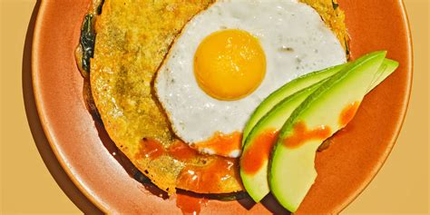 Cheesy Egg Quesadilla With Spinach Recipe Eatingwell