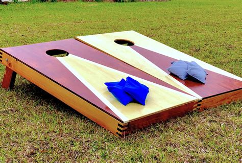 How To Build A Unique Set Of Cornhole Boards For The Summer By