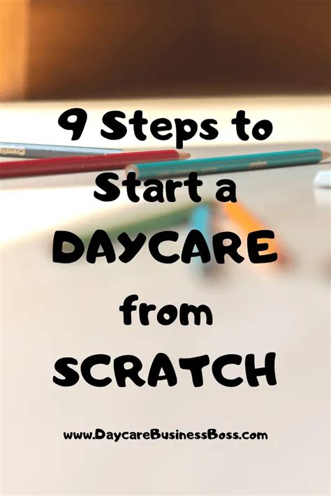 9 Steps To Start A Daycare From Scratch Daycare Business Boss