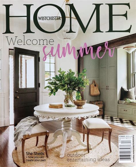 Westchester Home Magazine Cover Summer 2018 House And Home Magazine
