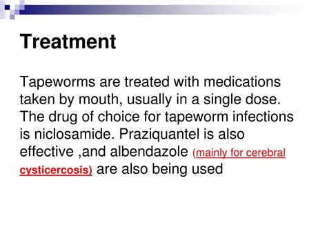 Ppt Tapeworm Infection Powerpoint Presentation Free Download Id545006