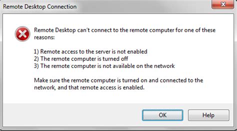 However, it is not enabled by default. windows 7 - Problems in doing remote desktop - Super User