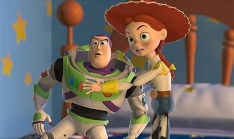 [woody and jessie have gotten into a fight over who turned the tv on, waking up al in. TS2 - Jessie (Toy Story) Image (11372594) - Fanpop