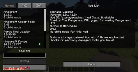 Download from server 1 download from server 2. Storage Cabinet Mod 1.16.4/1.14.4 (270 Slots Cabinet ...