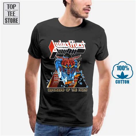 Judas Priest Shirt Vintage Tshirt 1984 Defenders Of The Faith Tour