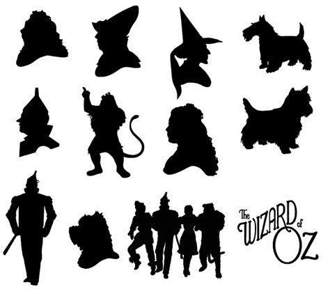 digitalfil: Wizard of Oz svg,cut files,silhouette clipart,vinyl files