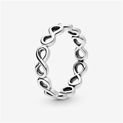 Simple Infinity Band Ring Silver Pandora Us