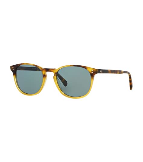 Oliver Peoples Brown Finley Tortoiseshell Sunglasses Harrods Uk