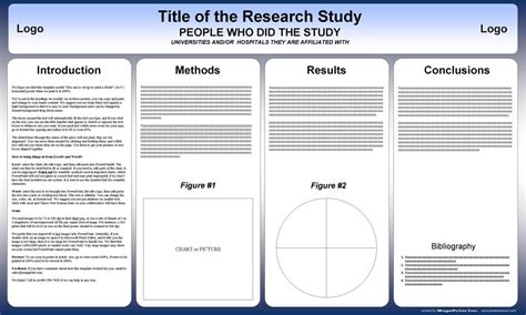 Free Powerpoint Scientific Research Poster Templates For With Regard To
