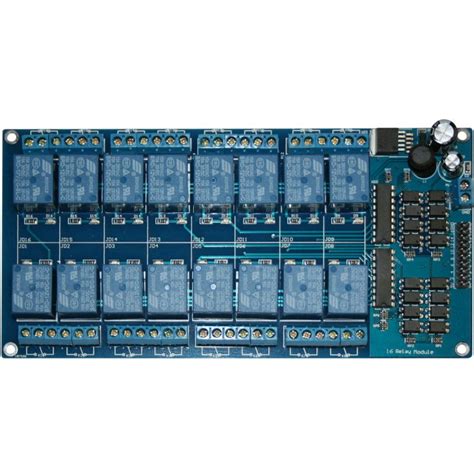 16 relay module - MCHobby - Vente de Raspberry Pi, Arduino, ODROID, Adafruit