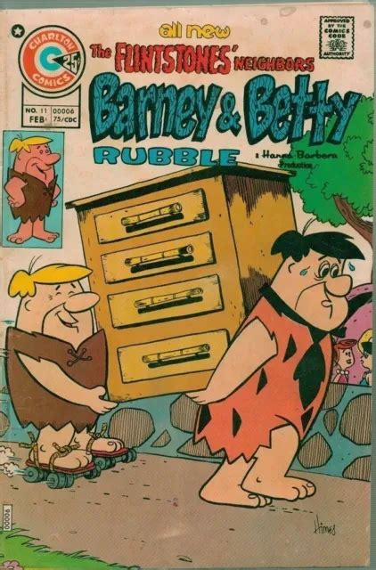 Barney And Betty Rubble 11 Hanna Barbera Charlton Comics 1975 931 Picclick