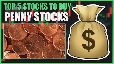 Top 5 Penny Stocks To Buy Now Youtube