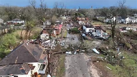 Drone Footage From Selma Alabama Reveals Extent Of Tornado Damage