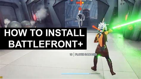 How To Install Battlefront Mod For Star Wars Battlefront Youtube