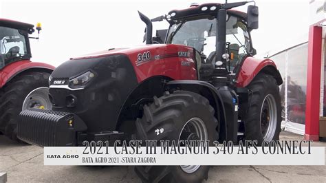 2021 Case Ih Magnum 340 Afs Connect Tractor Interior And Exterior