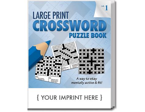 Custom Large Crossword Puzzle Book Promotion Pros