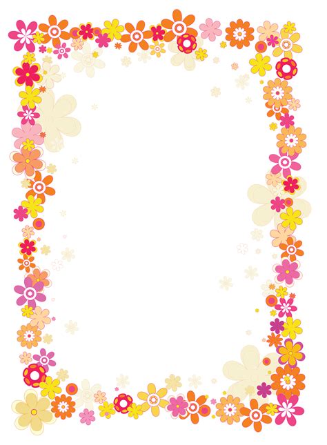 Floral Frame Png Download Png Image Floralframepng282png
