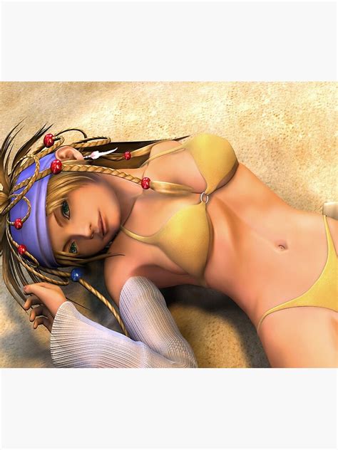 Final Fantasy X Rikku Poster By Akiko75 Redbubble