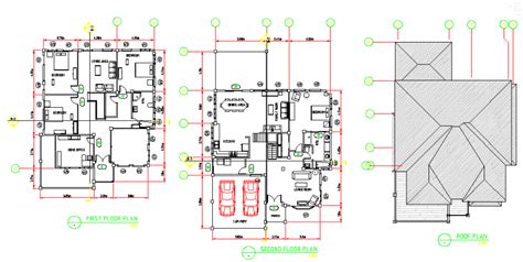 Architectural Two Storey Residential Building Design
