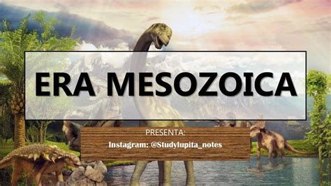 Era Mesozoica Historia Geología Udocz