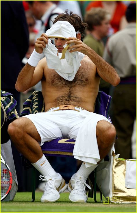 Roger Federer Wins Wimbledon Th Major Photo Roger Federer Shirtless Photos Just
