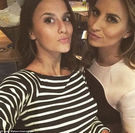 Made In Chelseas Lucy Watson Posts Selfie With Towies Ferne Mccann At Ntas Daily Mail Online