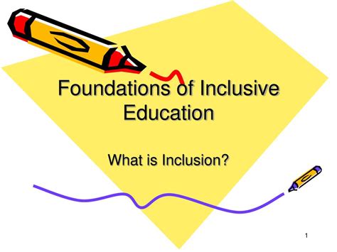 Ppt Foundations Of Inclusive Education Powerpoint Presentation Free