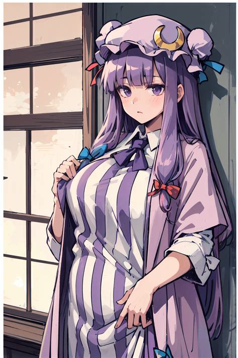 Patchouli Knowledge Touhou Generated By Aliceaiart Using Alicemix Aibooru