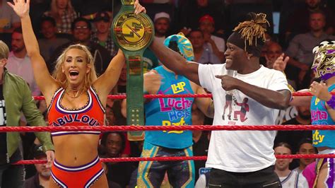 Wwe Raw Results Sept 23 2019 Carmella Captures 247 Title From R Truth Wwe