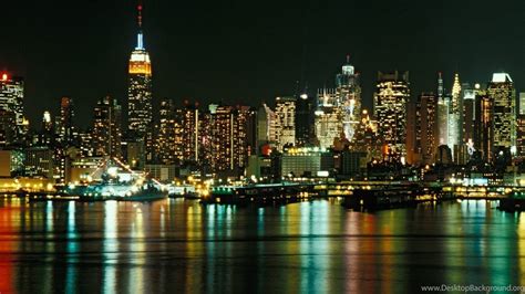 New York City Lights Wallpapers Hd Desktop Background