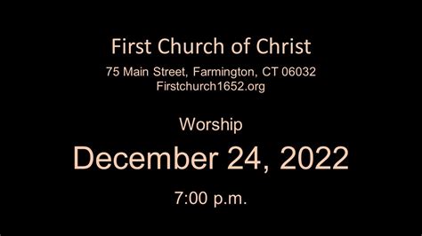 Christmas Eve Worship Service 12 24 2022 Youtube