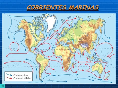 Actualizar 49 Imagen Planisferio De Corrientes Marinas Con Simbología