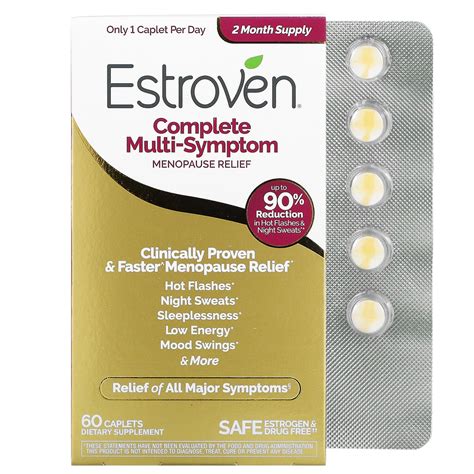 Estroven Complete Multi Symptom Menopause Relief 60 Caplets