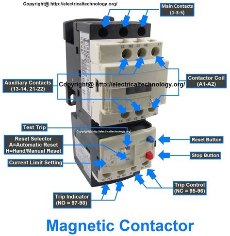 Wiring Diagram For Contactor