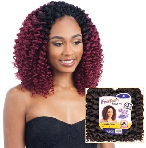 Freetress Synthetic Hair Crochet Braids Ample Curlcolor Shown Ot530 And 1crochet And Latch Hook