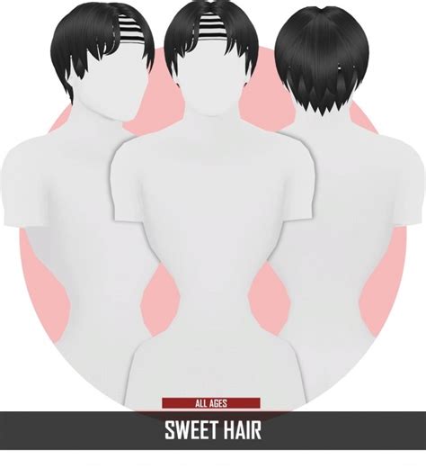 Sweet Hair All Ages By Thiago Mitchell At Redheadsims Sims 4 Updates