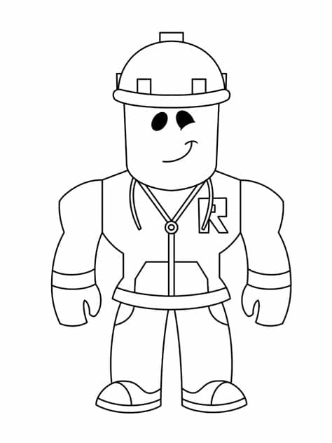 Dzięki gotowym kolorowankom do druku można zapewnić dziecku stały dostęp do różnych. Kolorowanka Robot Roblox « maluchy.pl