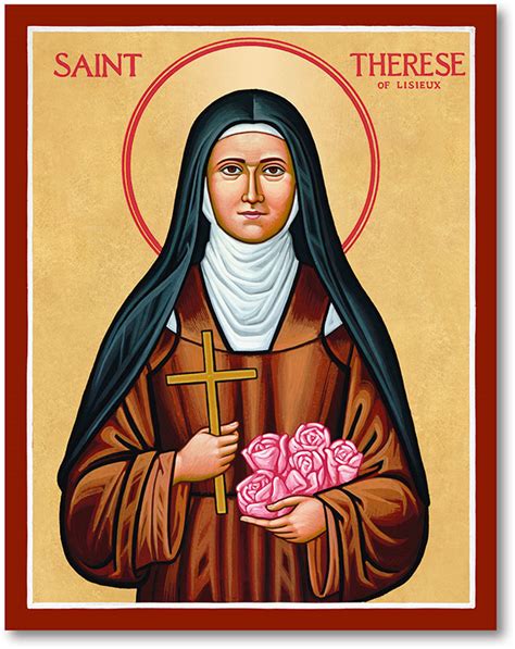 Women Saints St Therese Of Lisieux Icon Monastery Icons