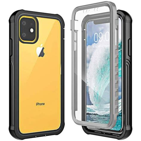 Case For Iphone 11 Heavy Duty Shockproof Clear Full Body Protection