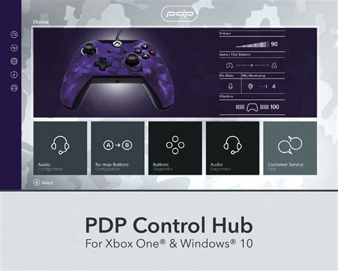 Pdp Xbox One Pad Delux Camo Purple Przewodowy Pady