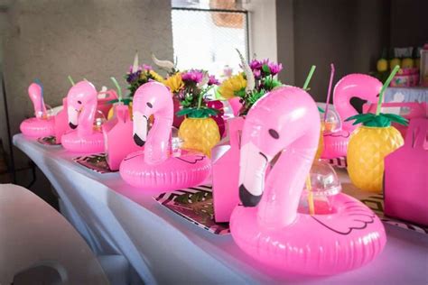 Flamingos Birthday Party Ideas Photo Of Flamingo Birthday