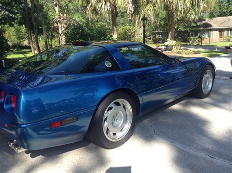 Quasar Blue 1993 Chevrolet Corvette