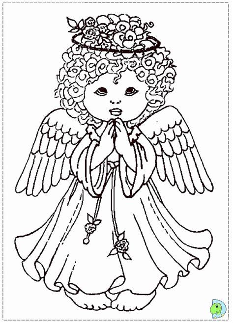 Christmas Coloring Pages Of Angels Coloring Pages For All Ages