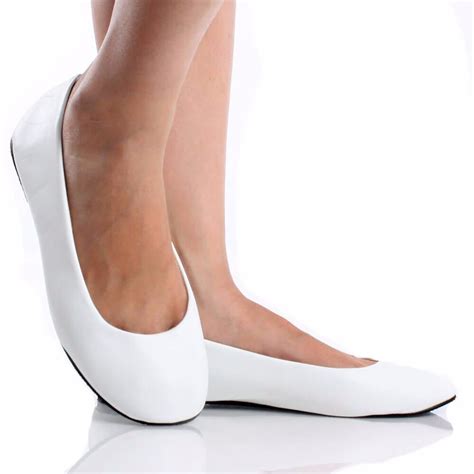 Womens Flat Ballet Ballerina Slip On Slipper Round Toe Casual Ladies Shoes Amy Ebay