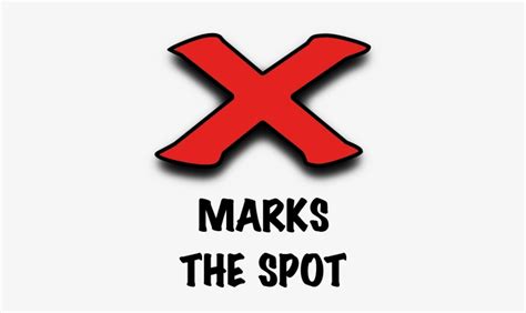 X Marks The Spot Png Transparent Png 484x456 Free Download On Nicepng