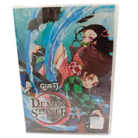 Demon Slayer Dvd Kimetsu Yaiba Anime Movie English Dubbed With English