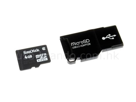 Ultra Slim Micro Sd T Flash Card Reader Ii