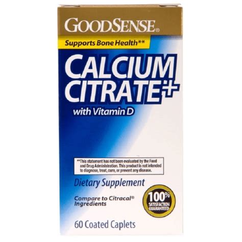 Calcium and vitamin d supplement. Calcium Citrate+ and Vitamin D Caplet (60 Coated Caplet ...