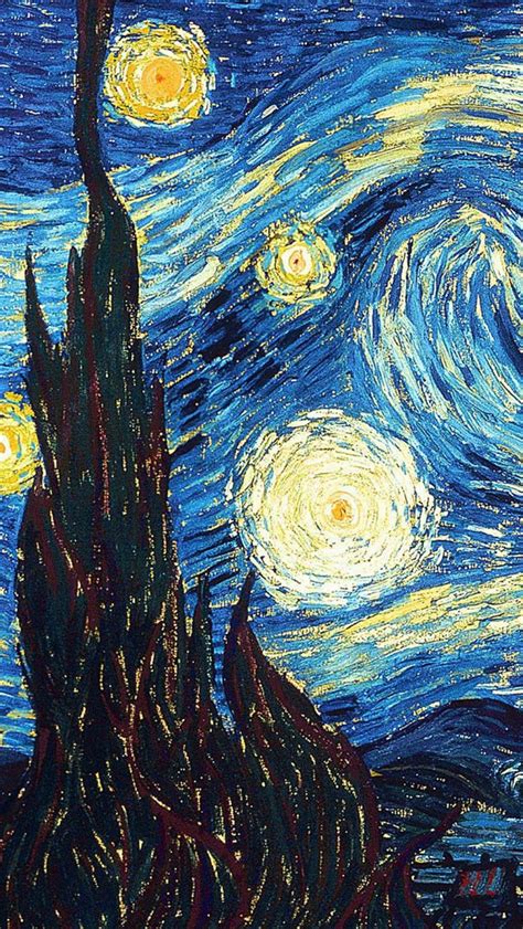 He had 2,100 artworks, including 860 oil the starry night was made with oil paint. Download wallpaper 800x1420 vincent van gogh, the starry ...