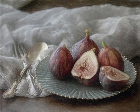 Still Life With Figs Photograph By Teresa Wilson Fine Art America